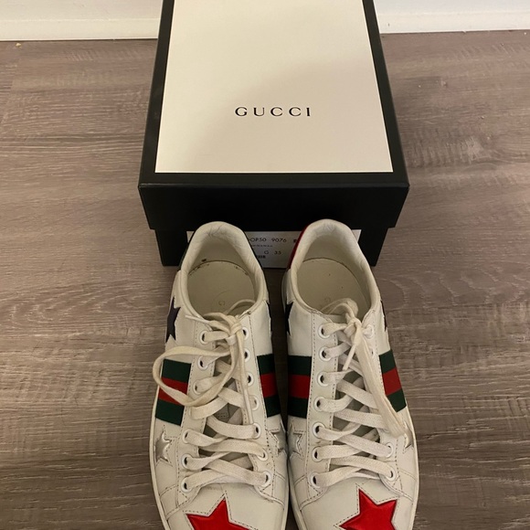gucci star ace sneakers